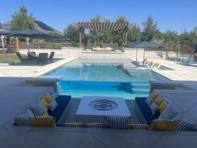 Resort style pool contractor Butte county